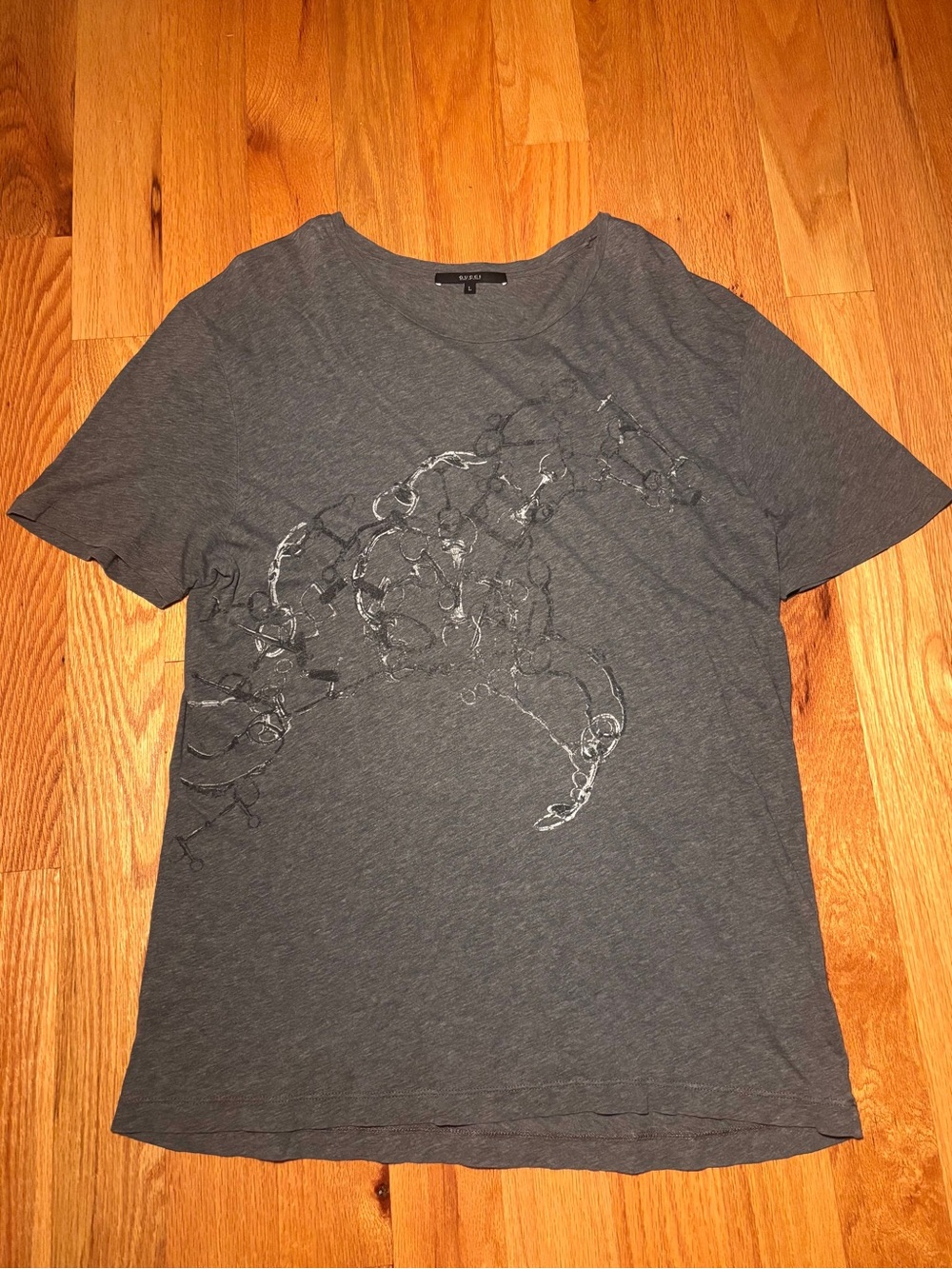 Gucci Horsechain Graphic Tshirt